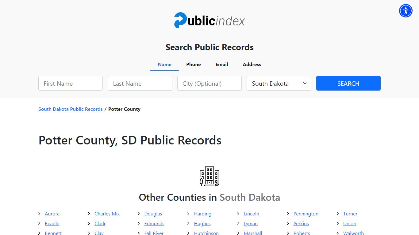 Potter County, SD Public Court, Arrest and Inmate Records - ThePublicIndex